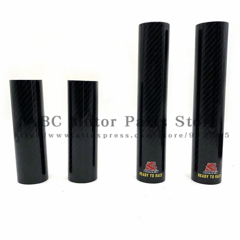 Настраиваемая передняя вилка из углеродного волокна для мотоцикла 45 52 мм