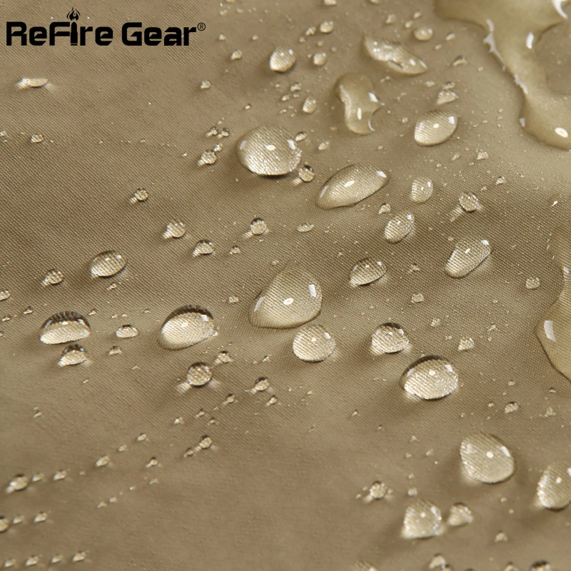 Мужская тактическая куртка ReFire Gear демисезонная мягкая Водонепроницаемая