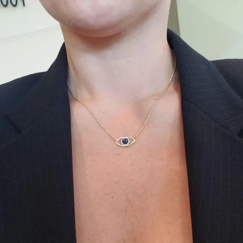 Ожерелье женское 2019 Модная Золотая цепочка покрытый инкрустированный цирконами