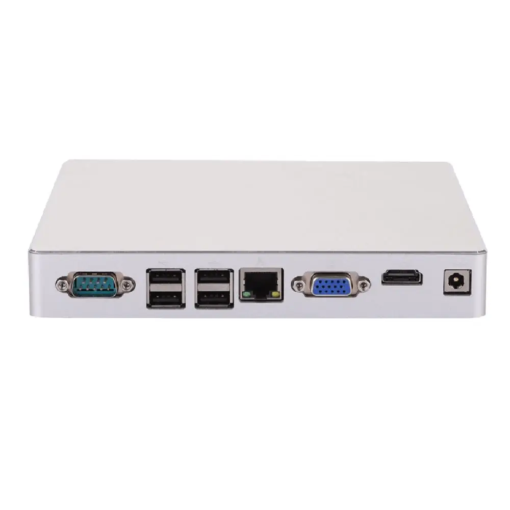 Мини ПК настольный компьютер черный Intel Core I3 2350 M Windows 10/Ubuntu [HUNSN BH08SL]