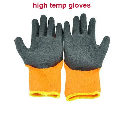 high temp gloves 1 шт., 3 размера, 11 унций, 12 унций или 15 унций, латте, кружка, резиновый зажим, силиконовая арматура, печать, кружка, обертка для 3D сублимационной машины, сублимационная кружка - Цвет: high temp gloves
