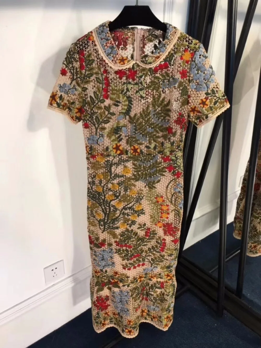 Vestidos verano vadim вышитые цветочные платья для женщин Милое длинное платье с оборками модная Милая офисная одежда для женщин