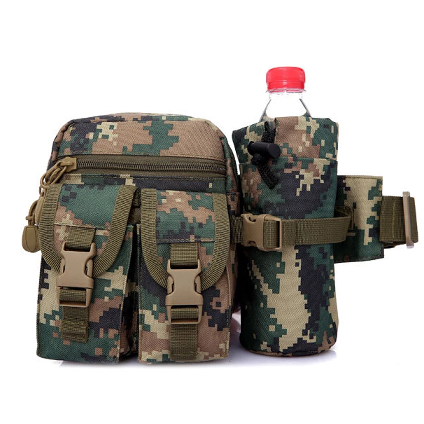 Военная Тактическая Сумка на плечо, водонепроницаемая, Оксфорд, Molle, для кемпинга, походов, сумка для чайника, bolsillo, поясная сумка, аптечка