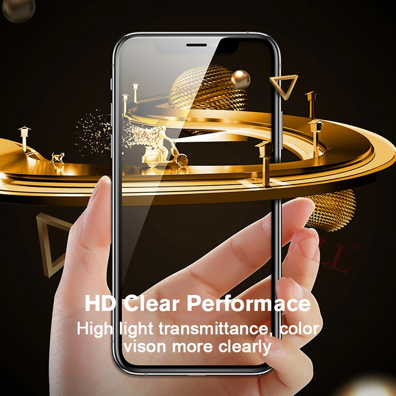 28D изогнутое холодное резное закаленное стекло для iPhone XS MAX X XR 10H полное покрытие Защита экрана для iPhone 6 6s 7 8 Plus стекло