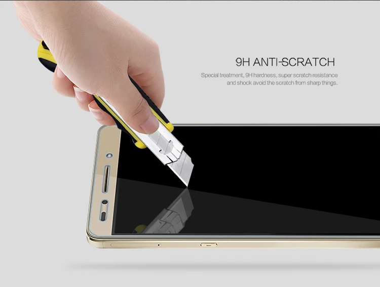Nillkin 9H Amazing PE+ Blue Light resistant Anti-burst eyes care film Tempered glass screen Protector for HUAWEI Honor 7 | Мобильные