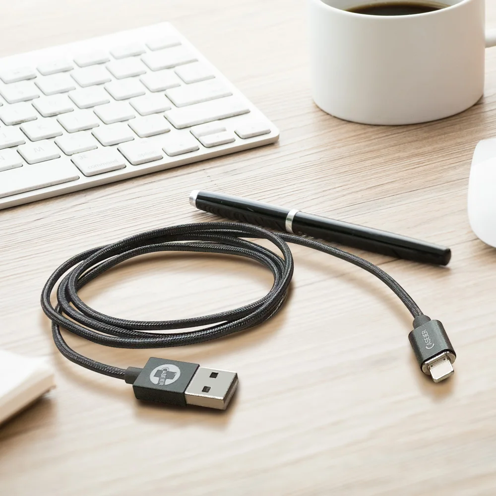 CASEIER 3 в 1 Магнитный светодиодный кабель для Apple iPhone IOS Type C Магнит Micro USB быстрой