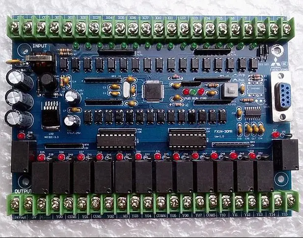 Бесплатная доставка плата промышленного управления PLC модуль FX1N/2N 30MR/30MT скачать