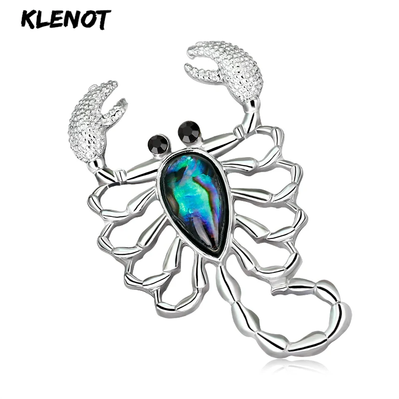 Элегантная металлическая брошь в виде животного|Украшения для волос броши и