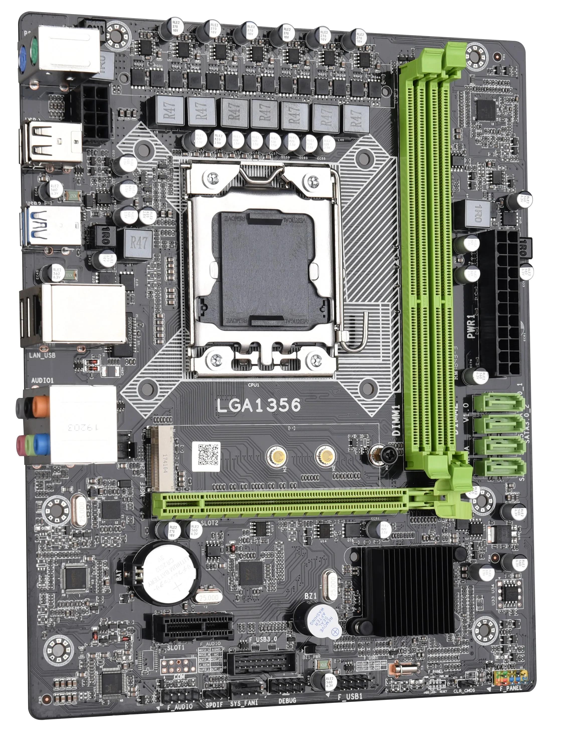 X79A Lga 1356 материнская плата Usb3.0 поддержка серверной памяти Reg Ecc и процессор Lga1356 Xeon
