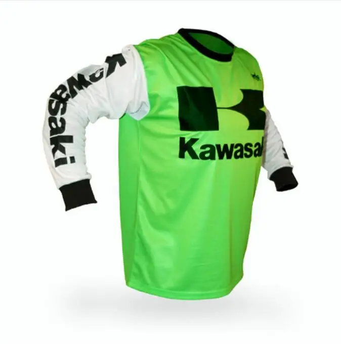 Оптовая продажа для Kawasaki moto rcycle Джерси внедорожный горный велосипед мото BMX cross