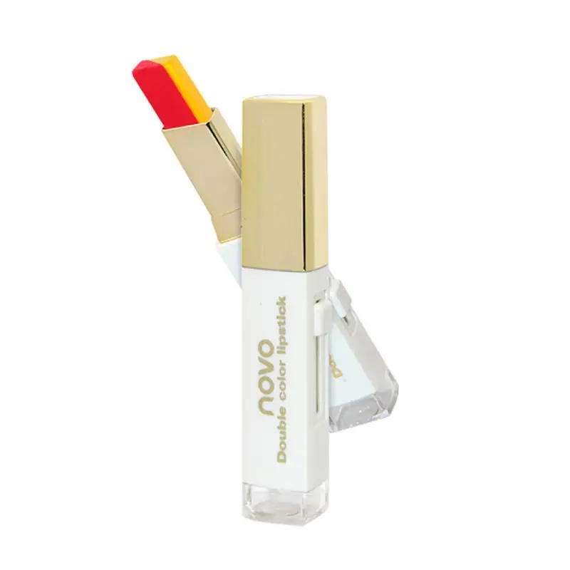 Горячие 8 цветов Красота Макияж двойной Цвет градиент длительный