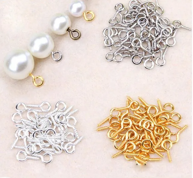 Лидер продаж 50 шт./лот маленькие овечьи глазки винты для ногтей аксессуары