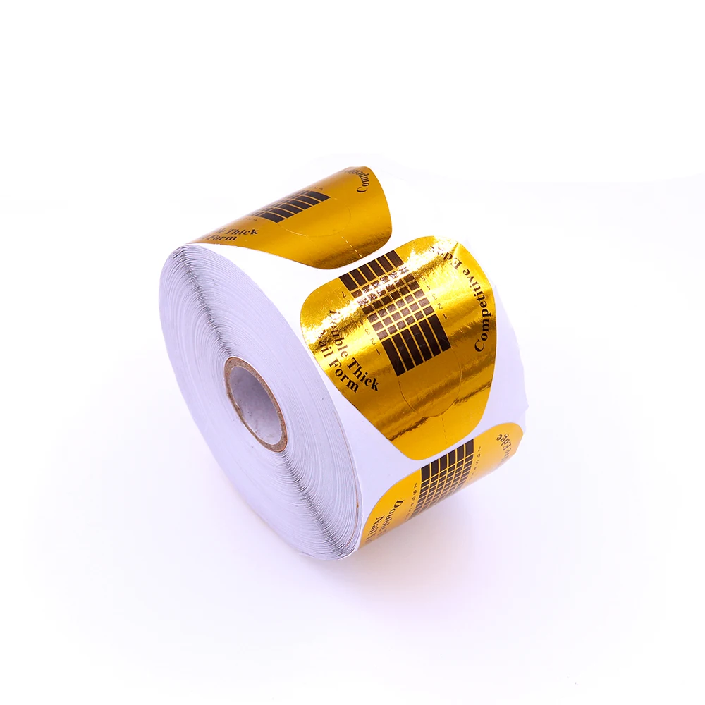 Набор форм для ногтей 20/50 шт. Типсы наращивания из французского акрилового УФ