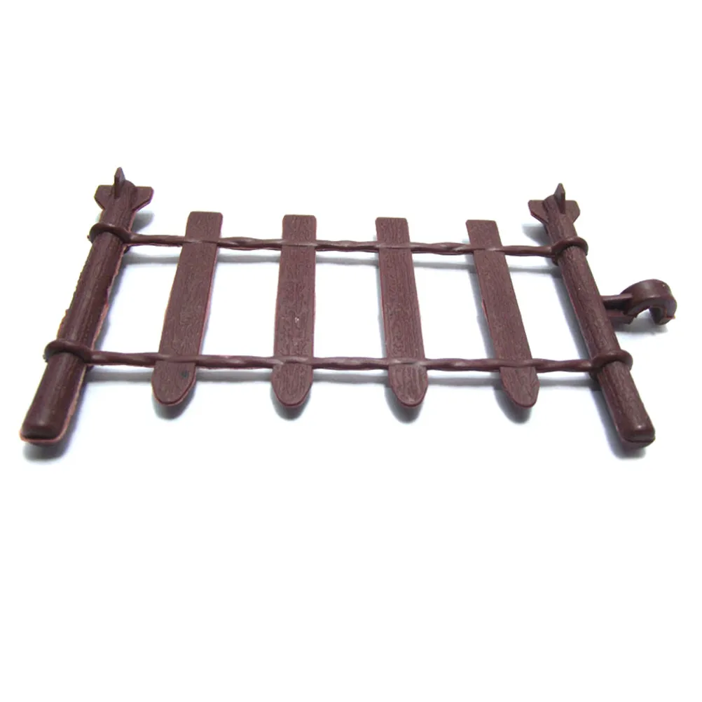 Строительные блоки 10 шт. забор животных аксессуары для пожаротушения детские