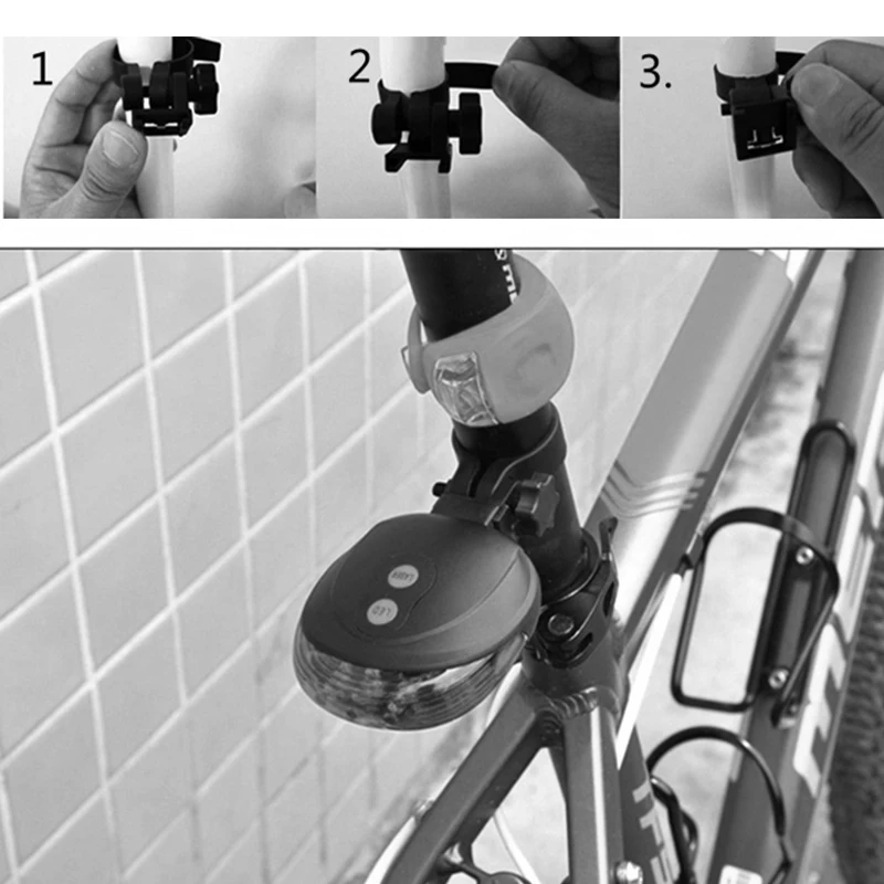 Велосипедный задний фонарь светодиодный светильник рь защитный