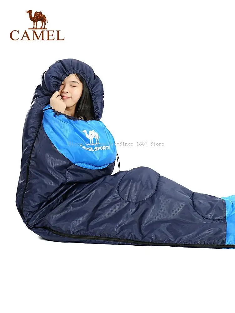 Открытый спальный мешок осень и зима Отдых Путешествия Портативный Сращивание