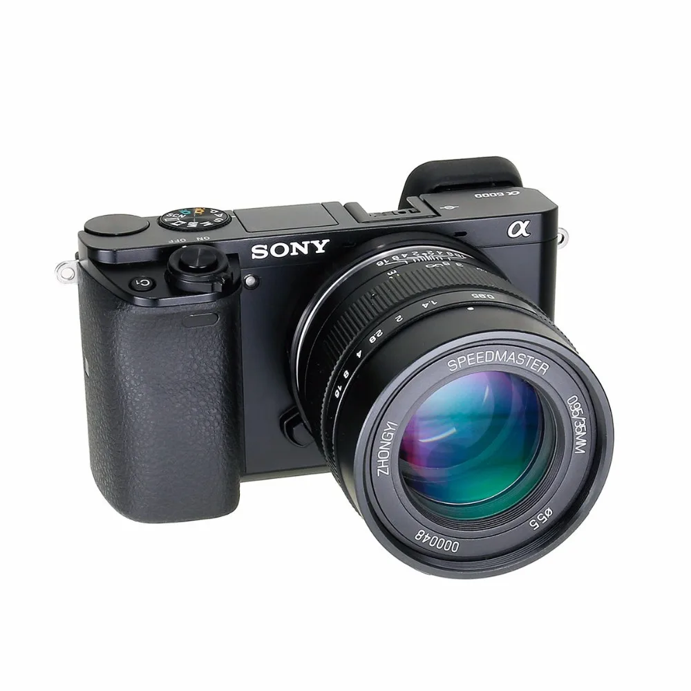 Объектив Mitakon Zhongyi Speedmaster 35 мм f/0,95 Mark II для Fujifilm XF X Pro2 T2 T3 или Canon EF-M EOS M M5 M50 M6 или sony E A6300