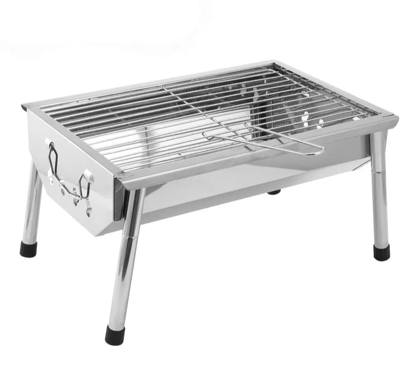Барбекю Открытый Гриль домашний портативный угольный гриль Толстый Складной из