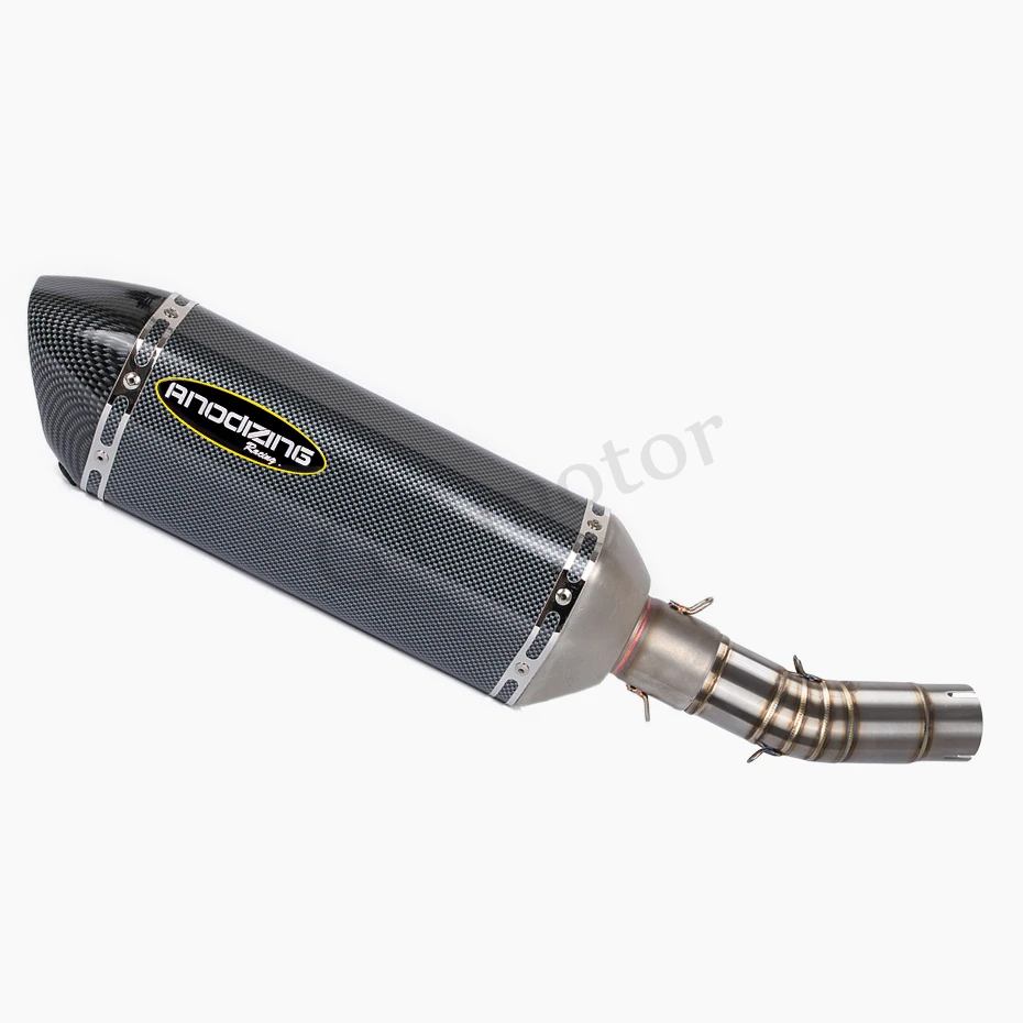 GT Motor Slip on для SUZUKI GSX250R GSXR250 Соединительная труба из нержавеющей стали глушитель
