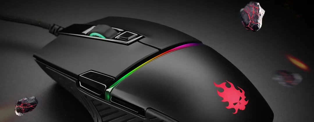 Игровая мышь Xiaomi blasul Y720Lite 1000 ГГц 12000 dpi RGB подсветка программируемая мышь проводные оптические Игры мышь максимальная скорость 50 г