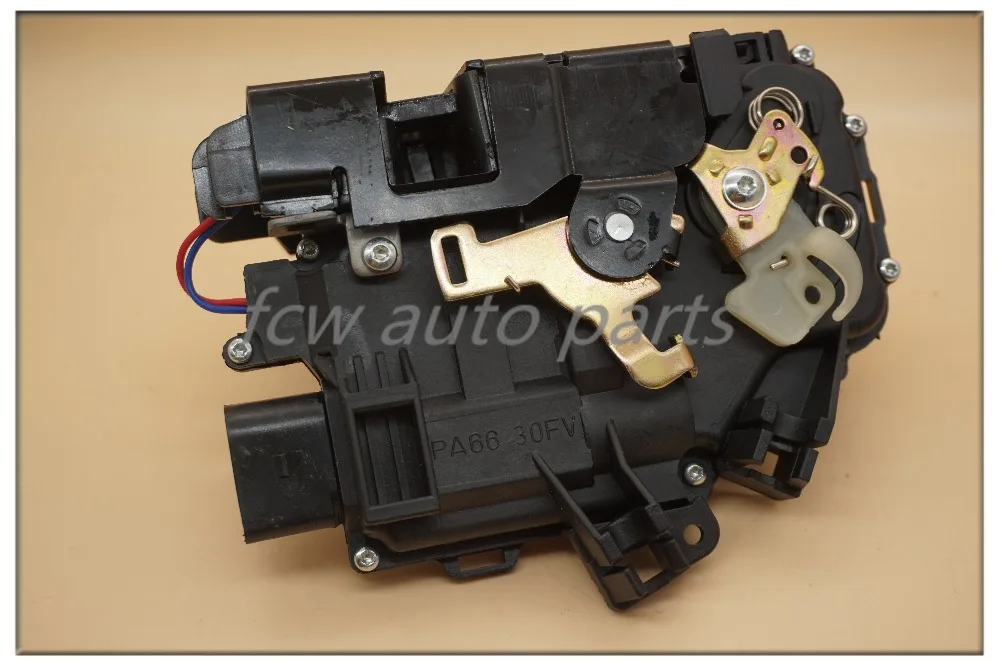 Лучшее качество замок передней левой двери 4B1837015G для Audi A6 4B C5 1998-2005 гарантия 1 год