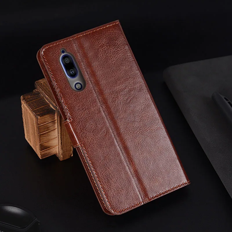 Чехол для Sharp Aquos S3 6 0 дюйма ретро кожаный флип-кошелек из искусственной кожи