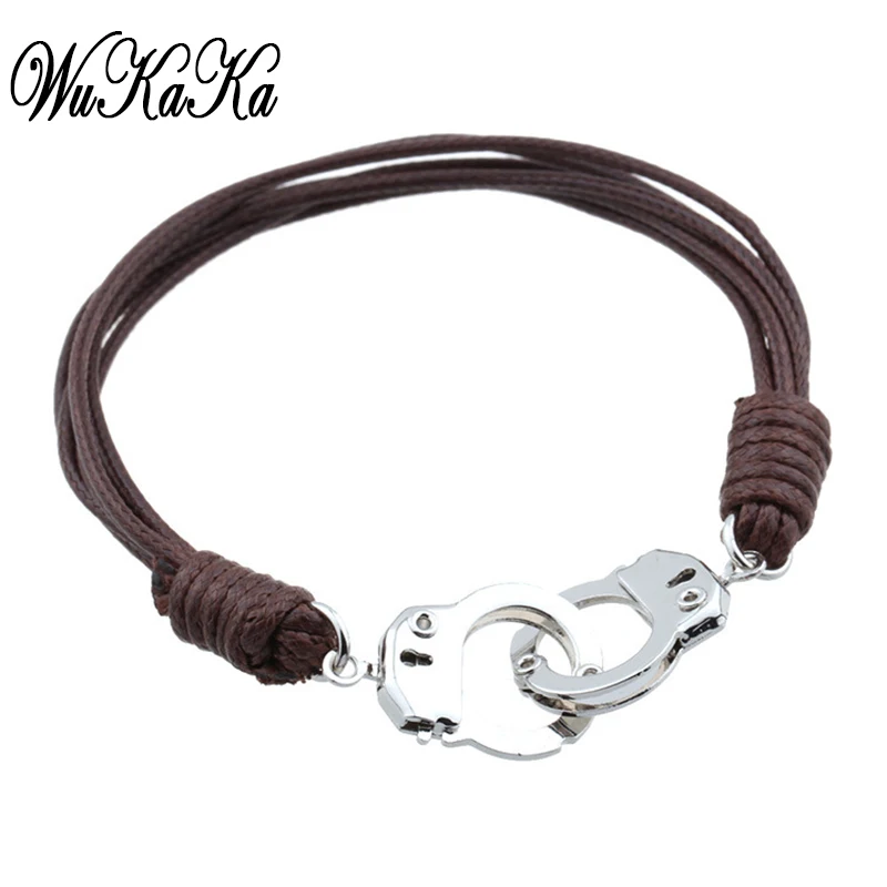 2020 модные браслеты наручники для мужчин очаровательные влюбленных пар мужской