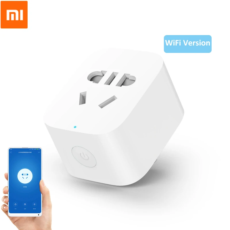 XIAOMI MIJIA Смарт Wi-Fi разъем Wi-Fi версия принять ЕС AU штекер Адаптер дистанционного управления от Xiaomi Mijia APP