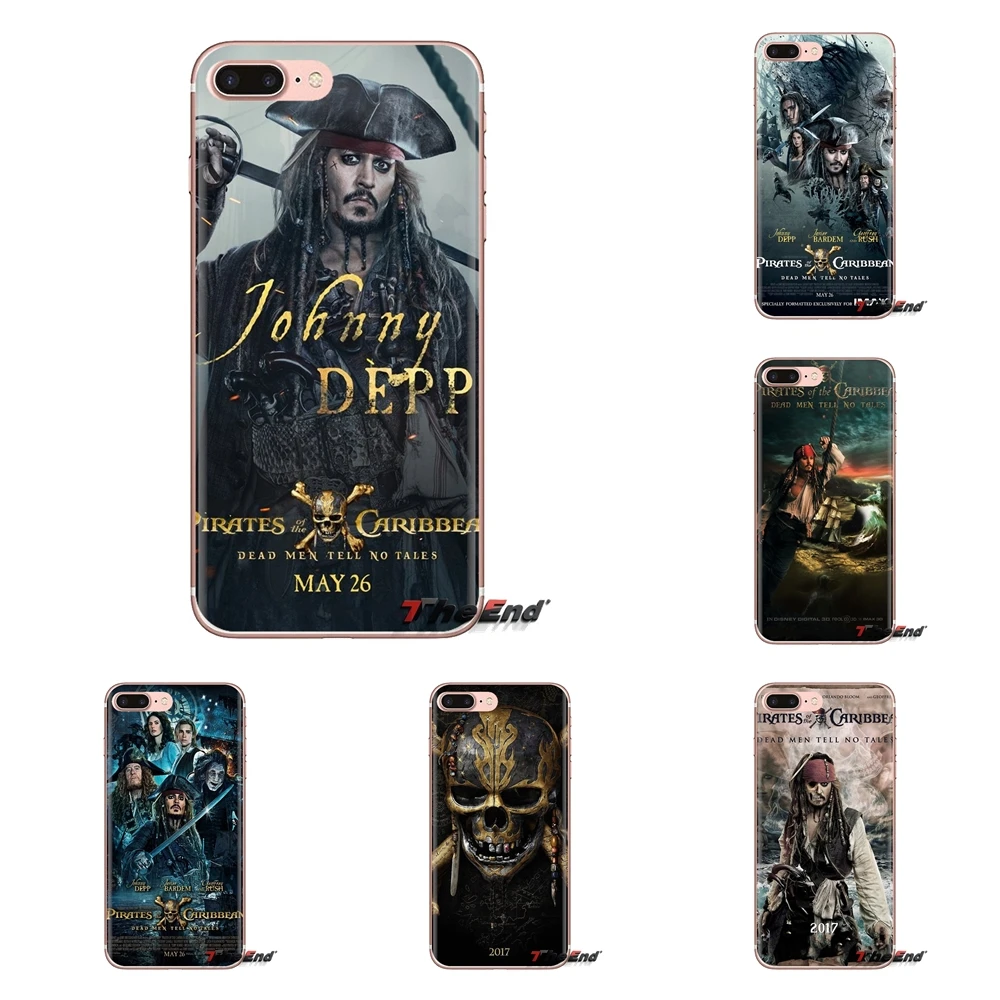 For Samsung Galaxy J1 J2 J3 J4 J5 J6 J7 J8 Plus 2018 Prime 2015 2016 2017 Pirates of the Caribbean Dead Man Silicone Phone Cases |