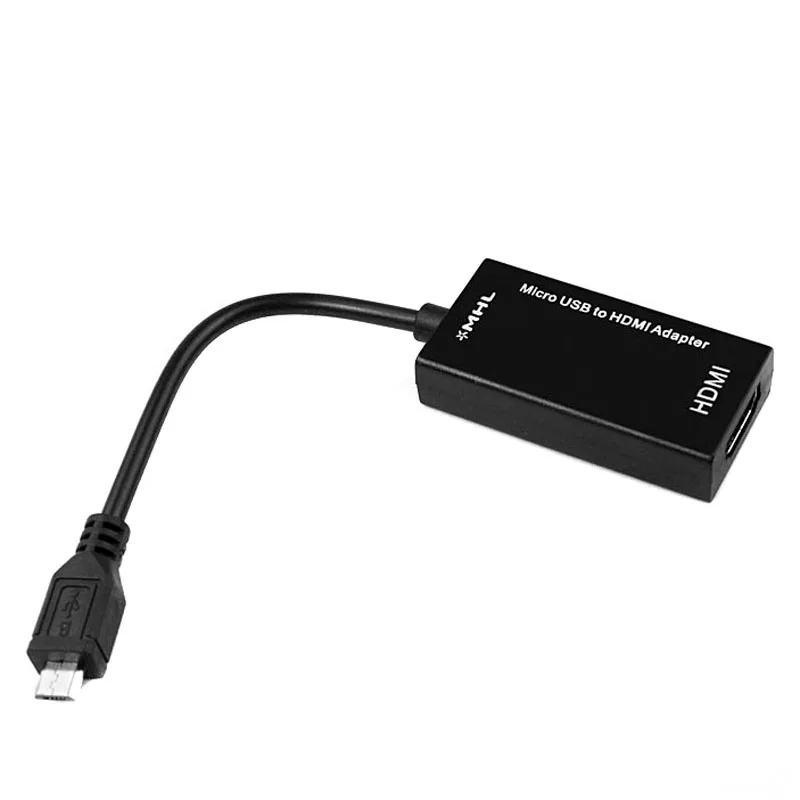 Высокоскоростной HD адаптер Кабель Micro USB в HDMI для видеоигр конвертер телефонов