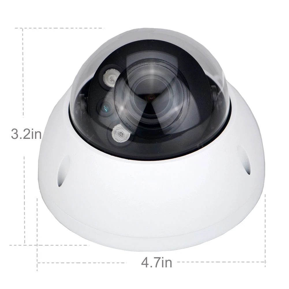 DH IPC-HDBW4433R-S 8 шт./лот 4MP сменная ip-камера IPC-HDBW4431R-S IK10 IP67 POE IP камера Слот для карты SD Starnight кулачок отличный Ночное видение