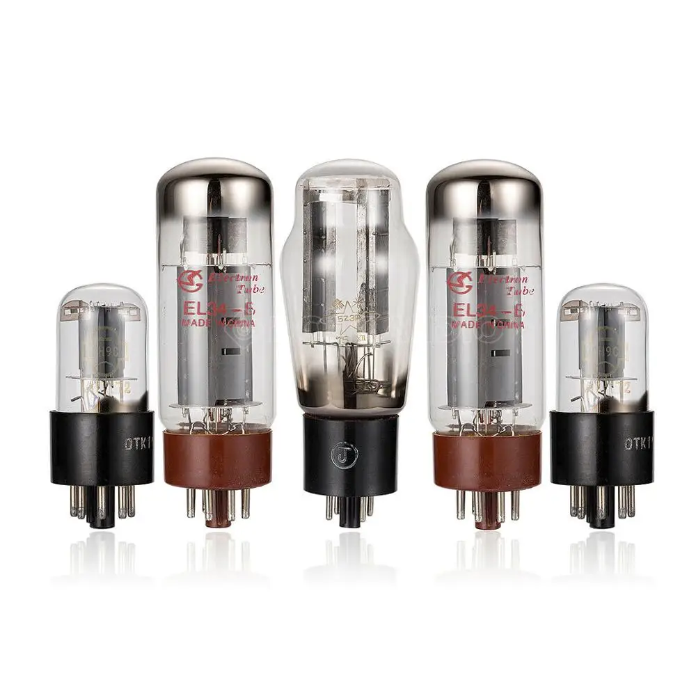 Nobsound 6H9C+ EL34B вакуумный ламповый усилитель HiFi аудио одиночный класс стерео усилитель мощности чисто ручной работы 13 Вт+ 13 Вт