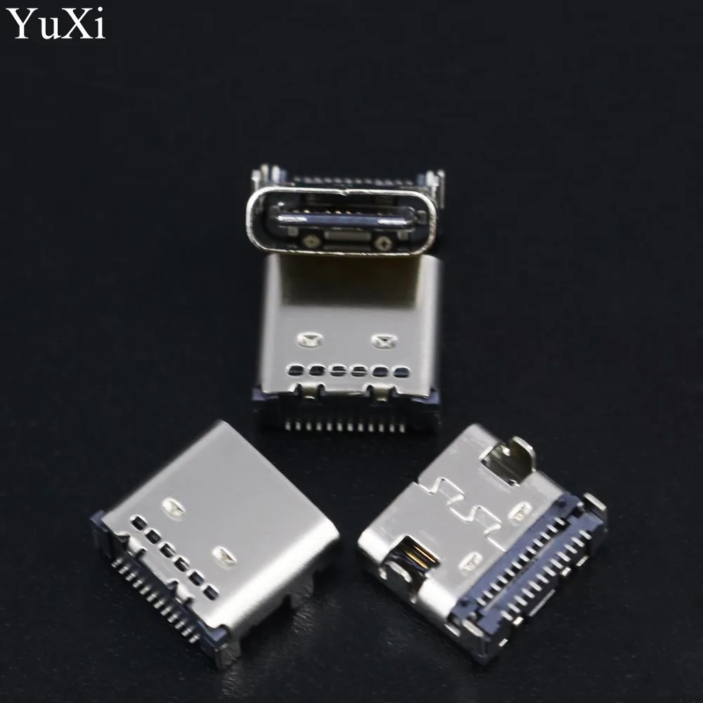 YuXi 1PCS High speed data interface micro 3.1 usb DIY 24pin USB-C USB Type C mother Socket Connector SMT type | Обустройство дома
