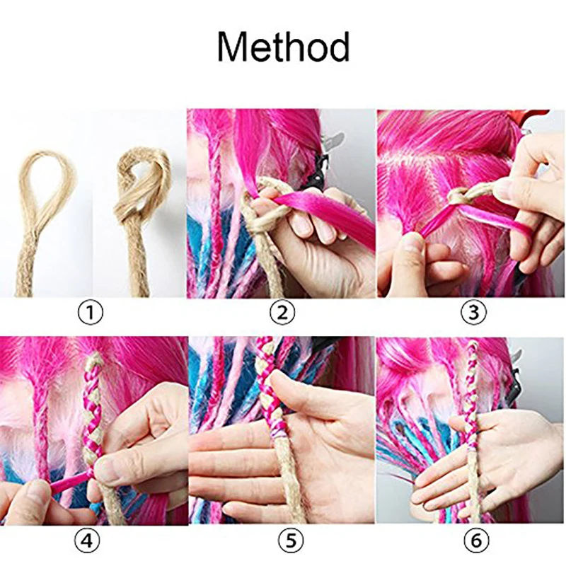 MUMUPI Fashion High Quality 22Inches Straicht Crochet Twist Braiding Hair Dread Locks Synthetic Extensions Headwear |