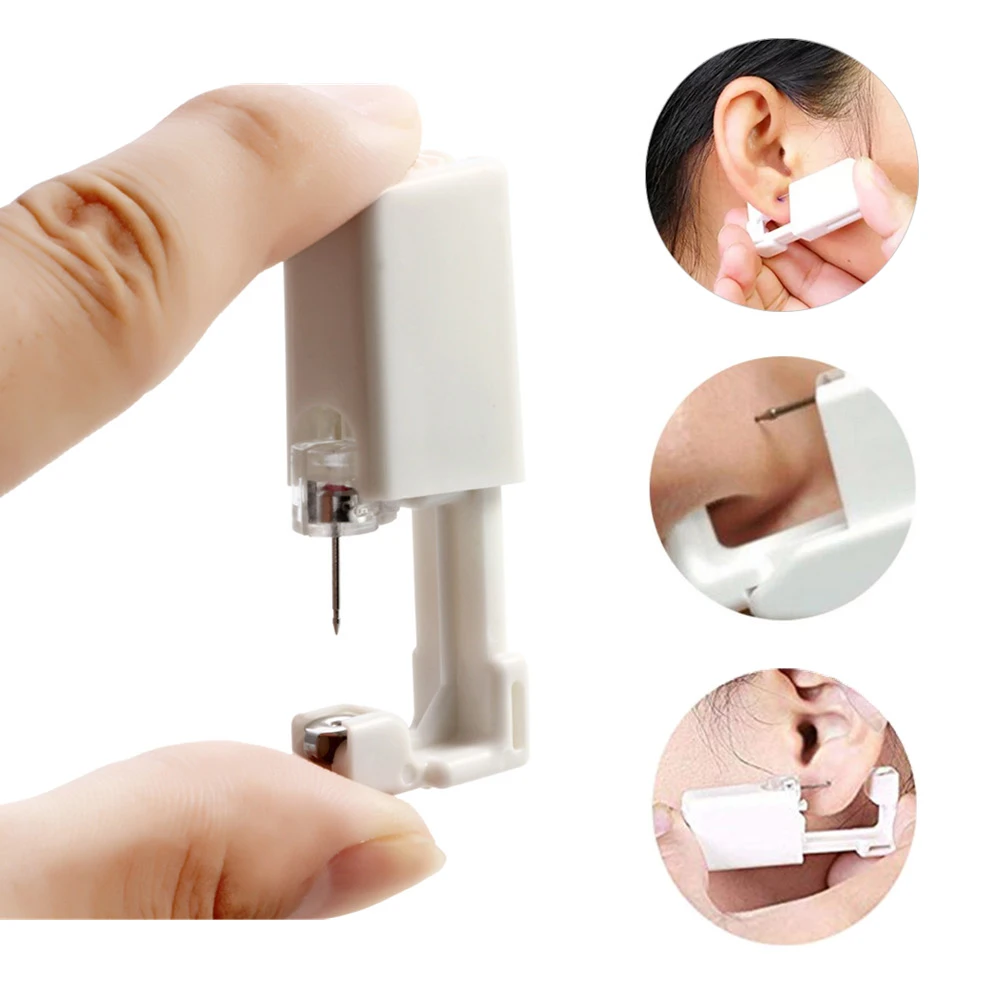 5 шт. пирсинг пистолет для уха одноразовый стерильный ушной Прибор Для Пирсинга