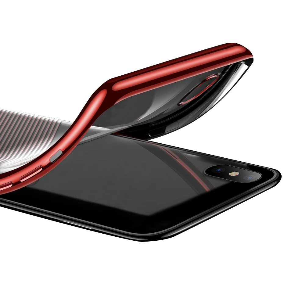 SULADA Прозрачный чехол для iPhone XR 6 1 &quotМягкие TPU кремния покрытие Задняя крышка Xs Max х