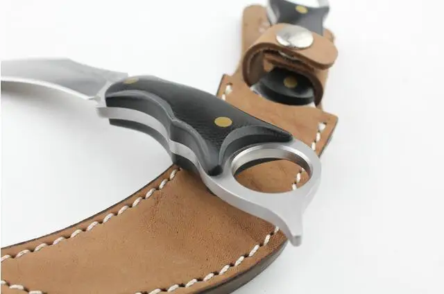 United knfie karambit 440C фиксированное лезвие коготь открытый кемпинг охотничий нож для