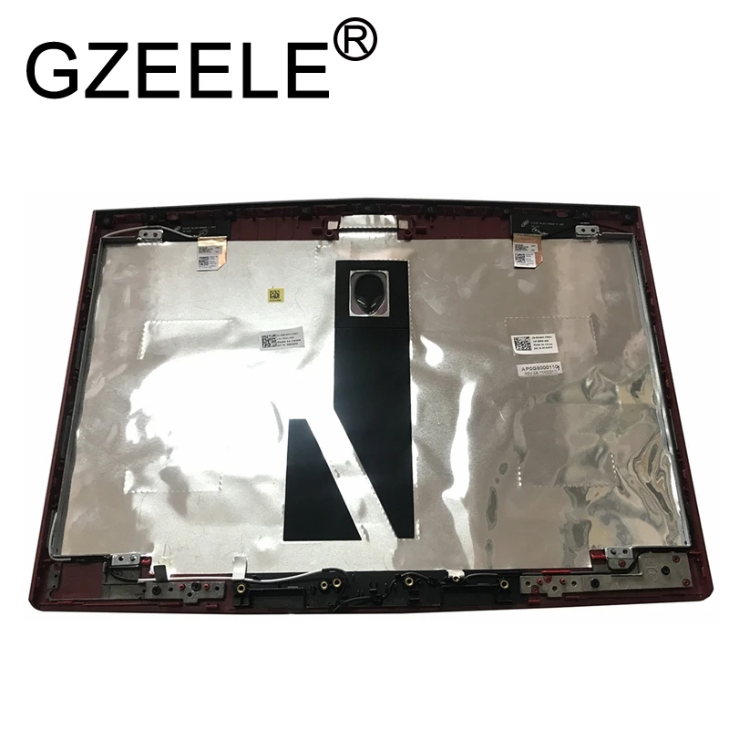 GZEELE для Dell Alienware M14X R1 M14X R2 1" ноутбук черный ЖК задняя крышка Топ ЖК-чехол W6R48 0W6R48 красный CNT97 0CNT97 черный