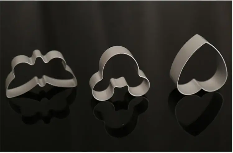 10 шт микс Алюминий для приготовления печенья металлический трафарет