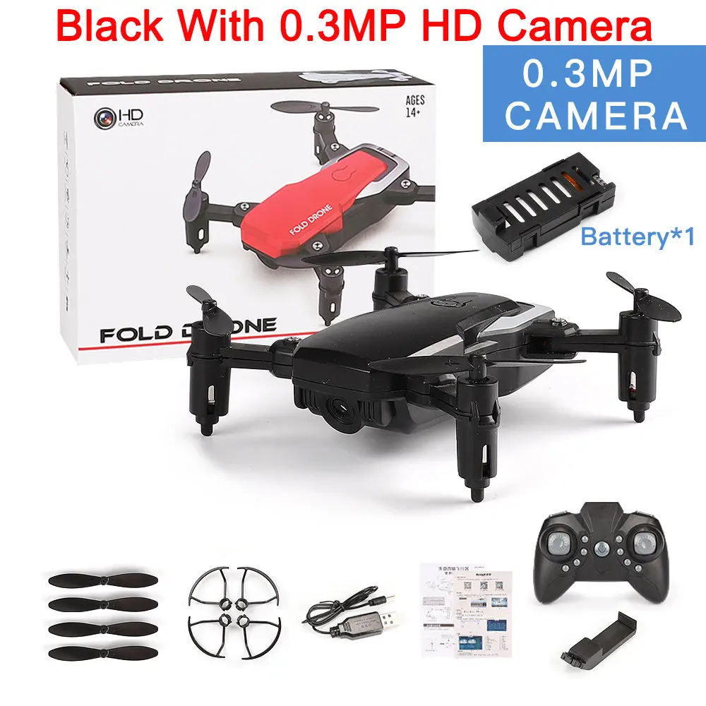 Black 0.3MP Camera XGODY мини складной Радиоуправляемый квадрокоптер с 720P HD камерой 2,4G wifi FPV RC Дрон 3D переворачивает самолет высота удержания Радиоуправляемый вертолет - Цвет: Black 0.3MP Camera