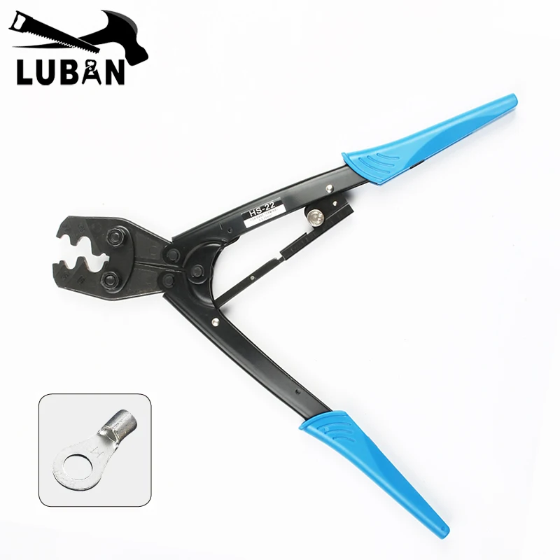 

HS-22 JAPANESE STYLE CRIMPING PILER FOR terminal 5.5-25 mm2 CRIMPING PLIERS RATCHET crimping tools pliers