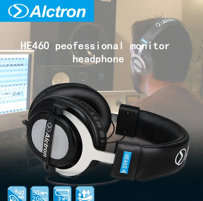 Alctron HE460 профессиональный монитор наушники Студия удобные большие наушники