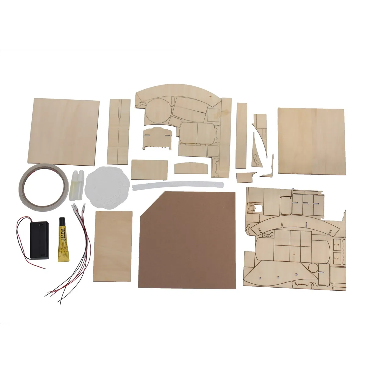 Новый сладкий дом колумбийский кофе комната DIY Набор для кукольного домика со