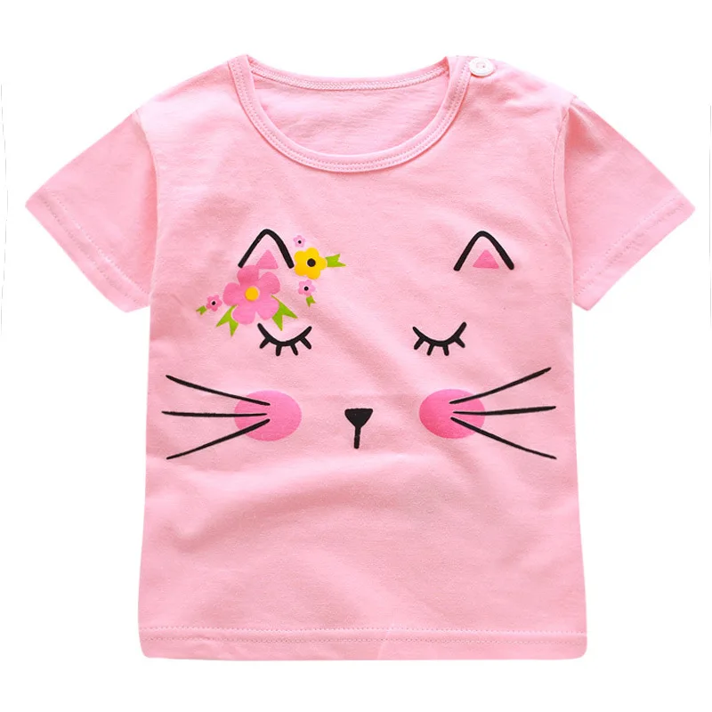 Летние Дети Хлопка Открытый Спорт Мультфильм Мода Новый Шаблон С Коротким