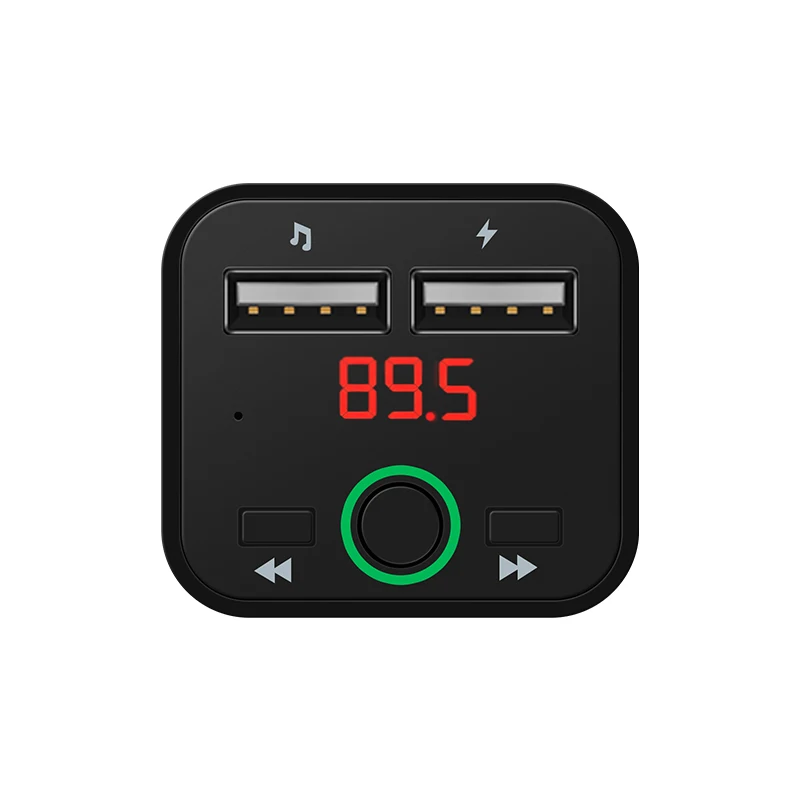 Горячая 5 0 автомобильное зарядное устройство FM передатчик Aux модулятор Bluetooth