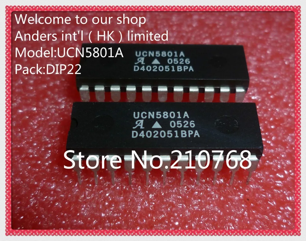 10 шт./лот UCN5801A UCN5801 DIP22|allegro ic|allegro stepper motor driverallegro hall effect sensor |