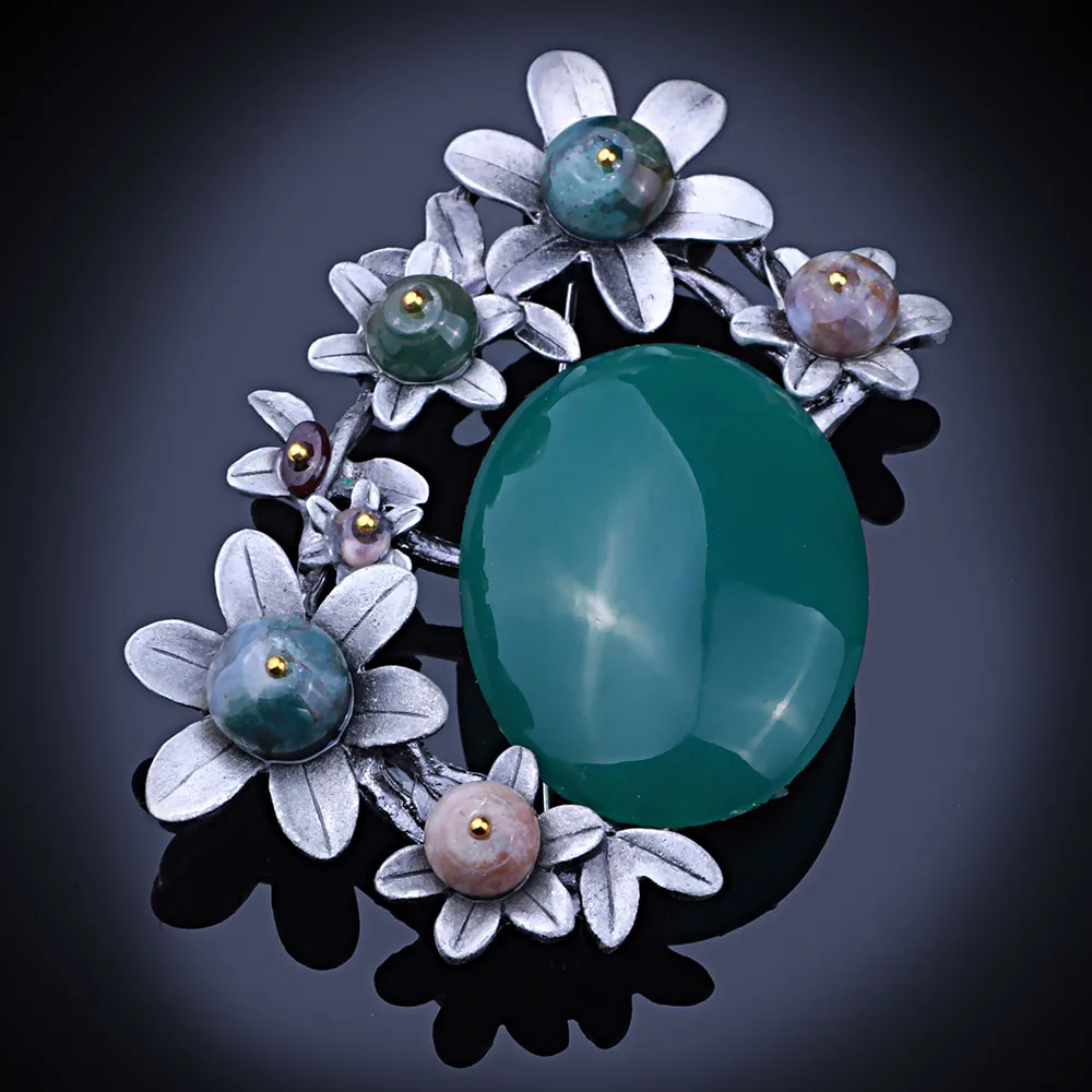 Винтажные броши и булавки ручной работы из натуральной кожи большая брошь для