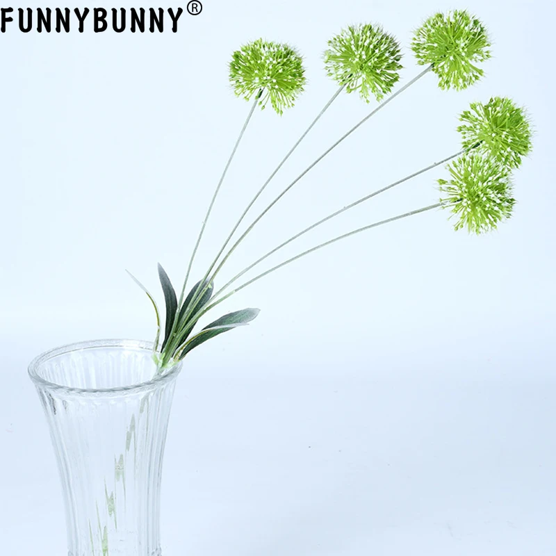 FUNNYBUNNY 1 шт. искусственные шелковые цветы Одуванчик цветочный свадебный букет