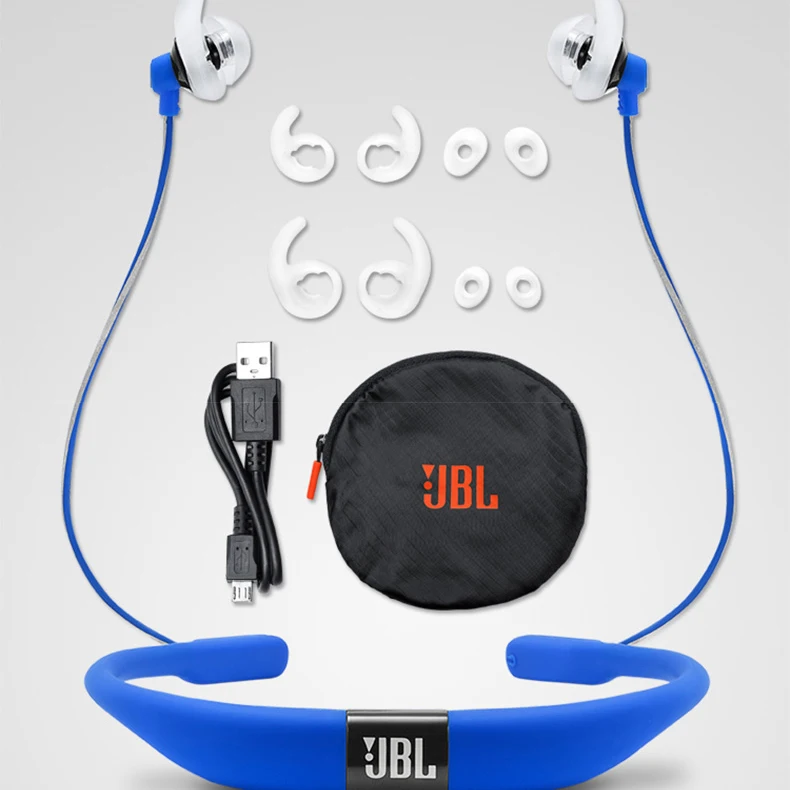 JBL Reflect Fit шейный беспроводной Bluetooth спортивные наушники сердечный ритм напоминание о звонке глубокий бас наушники с микрофоном наушники