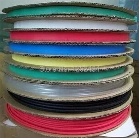 

8MM wholesale and retail! 8MM Heat shrinkable tube heat shrink tubing Insulation casing 100m